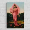 Padmini By Raja Ravi Varma Famous Canvas Painting(Padmini By Raja Ravi Varma Famous Canvas Painting) -Artociti Sale Store padmini by raja ravi varma famous canvas painting 24x16 inches verma 349