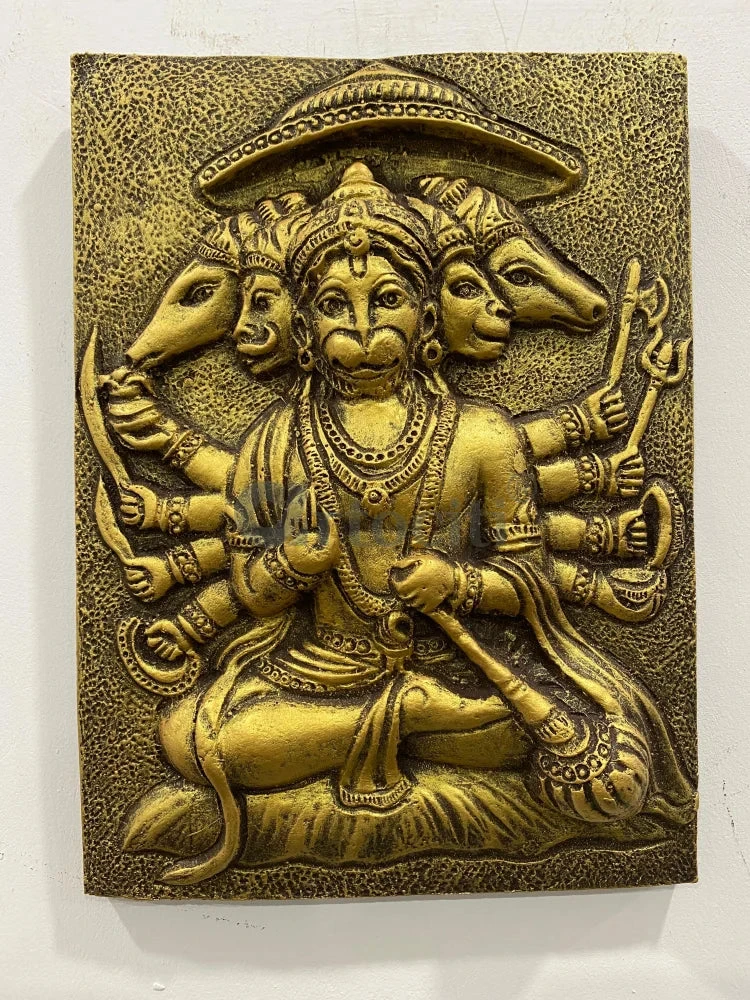 Panchmukhi Hanuman 3D Relief Mural Wall Art(Panchmukhi Hanuman 3d Relief Mural Wall Art Bajrang Bali Wall Decor Ready To Hang) 12 Panchmukhi Hanuman 3D Relief Mural Wall Art(Panchmukhi Hanuman 3d Relief Mural Wall Art Bajrang Bali Wall Decor Ready To Hang) - Image 10
