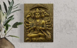 Panchmukhi Hanuman 3D Relief Mural Wall Art(Panchmukhi Hanuman 3d Relief Mural Wall Art Bajrang Bali Wall Decor Ready To Hang) 18 Panchmukhi Hanuman 3D Relief Mural Wall Art(Panchmukhi Hanuman 3d Relief Mural Wall Art Bajrang Bali Wall Decor Ready To Hang) -Artociti Sale Store panchmukhi hanuman 3d relief mural wall art 380