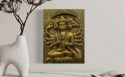 Panchmukhi Hanuman 3D Relief Mural Wall Art(Panchmukhi Hanuman 3d Relief Mural Wall Art Bajrang Bali Wall Decor Ready To Hang) 16 Panchmukhi Hanuman 3D Relief Mural Wall Art(Panchmukhi Hanuman 3d Relief Mural Wall Art Bajrang Bali Wall Decor Ready To Hang) -Artociti Sale Store panchmukhi hanuman 3d relief mural wall art 533