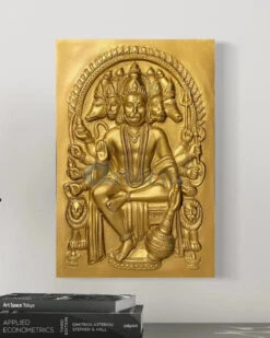 Panchmukhi Hanuman 3D Relief Mural Wall Art In 3 Sizes(Standing Posture Panchmukhi Hanuman Relief Mural) -Artociti Sale Store panchmukhi hanuman 3d relief mural wall art in 3 sizes 765
