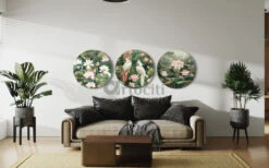 Pichwai Jungle Trio - Lotus & Bird Canvas Giclee Print (Set Of 3)(Pichwai Jungle Trio Round Set Of 3 Lotus Flower And Bird Duet Canvas Giclee Prints Canvas Wall Plates Round Canvas Wall Art) 11 Pichwai Jungle Trio - Lotus & Bird Canvas Giclee Print (Set Of 3)(Pichwai Jungle Trio Round Set Of 3 Lotus Flower And Bird Duet Canvas Giclee Prints Canvas Wall Plates Round Canvas Wall Art) -Artociti Sale Store pichwai jungle trio lotus bird canvas giclee print set of 3 20x20 inch 195