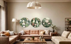 Pichwai Jungle Trio - Lotus & Bird Canvas Giclee Print (Set Of 3)(Pichwai Jungle Trio Round Set Of 3 Lotus Flower And Bird Duet Canvas Giclee Prints Canvas Wall Plates Round Canvas Wall Art) 12 Pichwai Jungle Trio - Lotus & Bird Canvas Giclee Print (Set Of 3)(Pichwai Jungle Trio Round Set Of 3 Lotus Flower And Bird Duet Canvas Giclee Prints Canvas Wall Plates Round Canvas Wall Art) -Artociti Sale Store pichwai jungle trio lotus bird canvas giclee print set of 3 341
