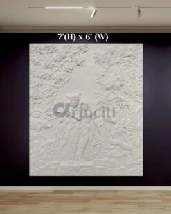Radha Krishna 3D Elevation Sculpture Relief Mural Wall Art | Multiple Size Available(Radha Krishna 3d Elevation Sculpture Relief Mural Wall Art Multiple Size Available) -Artociti Sale Store radha krishna 3d elevation sculpture relief mural wall art multiple size available 953