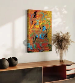 Radha Krishna Kerala Mural Canvas Print(Radha Krishna Kerala Mural Canvas Print Elevate Your Space With Spiritual Elegance) 13 Radha Krishna Kerala Mural Canvas Print(Radha Krishna Kerala Mural Canvas Print Elevate Your Space With Spiritual Elegance) -Artociti Sale Store radha krishna kerala mural canvas print 680