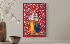 Radha Krishna Pichwai Painting Canvas Giclee Print(Radha Krishna Pichwai Painting Canvas Giclee Print Divine Harmon) -Artociti Sale Store radha krishna pichwai painting canvas giclee print 560