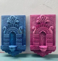 Rajasthani Jharokha Wall Art Decor(Rajasthani Jharokha Wall Art Decor Vintage And Colorful Looking Wall Decor Ready To Hang)