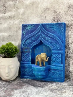 Rajasthani Jharokha Wall Decor | Colorful Wall Decor | Ready To Hang(Rajasthani Jharokha Wall Decor 01)