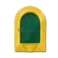 Rajasthani Jharokha Wall Decor | Vintage Looking Wall Decor | Ready To Hang(Rajasthani Jharokha Wall Decor 02) -Artociti Sale Store rajasthani jharokha wall decor vintage looking ready to hang yellow green 658