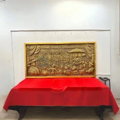 Rajyabhishek Of Chattrapati Shivaji Maharaj 3D Relief Mural Wall Art(6x3 Feet Rajyabhishek Coronation Of Chattrapati Shivaji Maharaj 3d Relief Mural Wall Art) -Artociti Sale Store rajyabhishek of chattrapati shivaji maharaj 3d relief mural wall art 225