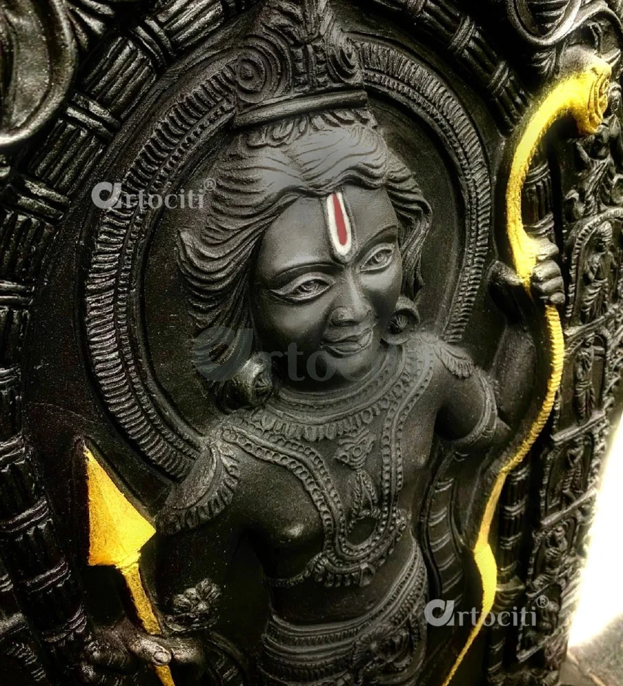 Ram Lalla Ji (Lord Ram) 3D Relief Mural Wall Art | Ram Darbar(Ram Lalla Ji Lord Ram 3d Relief Mural Wall Art Divine Majesty Shri Ram) 8 Ram Lalla Ji (Lord Ram) 3D Relief Mural Wall Art | Ram Darbar(Ram Lalla Ji Lord Ram 3d Relief Mural Wall Art Divine Majesty Shri Ram) - Image 6