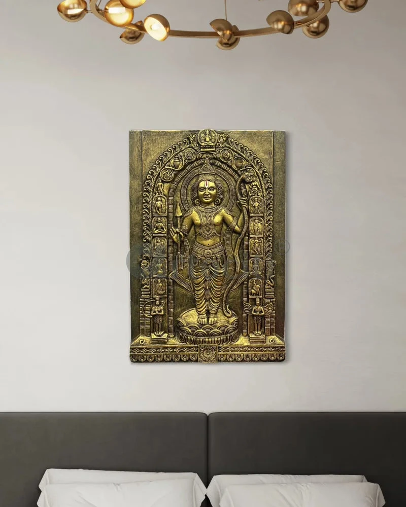 Ram Lalla Ji (Lord Ram) 3D Relief Mural Wall Art | Ram Darbar(Ram Lalla Ji Lord Ram 3d Relief Mural Wall Art Divine Majesty Shri Ram) 12 Ram Lalla Ji (Lord Ram) 3D Relief Mural Wall Art | Ram Darbar(Ram Lalla Ji Lord Ram 3d Relief Mural Wall Art Divine Majesty Shri Ram) - Image 10