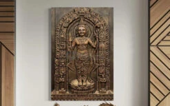 Ram Lalla Ji (Lord Ram) 3D Relief Mural Wall Art | Ram Darbar(Ram Lalla Ji Lord Ram 3d Relief Mural Wall Art Divine Majesty Shri Ram) 35 Ram Lalla Ji (Lord Ram) 3D Relief Mural Wall Art | Ram Darbar(Ram Lalla Ji Lord Ram 3d Relief Mural Wall Art Divine Majesty Shri Ram) -Artociti Sale Store ram lalla ji lord 3d relief mural wall art darbar bronze 3x2 feet 731