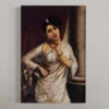 Reverie By Raja Ravi Varma Famous Canvas Painting(Reverie By Raja Ravi Varma Famous Canvas Painting) -Artociti Sale Store reverie by raja ravi varma famous canvas painting 800