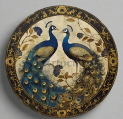 Round Duet Peacock Canvas Giclee Print Round Canvas Wall Art(Round Duet Peacock Canvas Giclee Print Round Canvas Wall Art) 15 Round Duet Peacock Canvas Giclee Print Round Canvas Wall Art(Round Duet Peacock Canvas Giclee Print Round Canvas Wall Art) -Artociti Sale Store round duet peacock canvas giclee print wall art 252