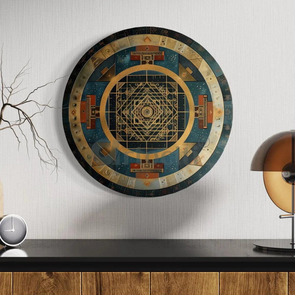 Round Shri Yantra Canvas Giclee Print: A Spiritual Masterpiece Round Canvas Wall Art(Round Shri Yantra Canvas Giclee Print A Spiritual Masterpiece Round Canvas Wall Art Canvas Wall Plates) 3 Round Shri Yantra Canvas Giclee Print: A Spiritual Masterpiece Round Canvas Wall Art(Round Shri Yantra Canvas Giclee Print A Spiritual Masterpiece Round Canvas Wall Art Canvas Wall Plates)