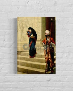 Sairandhri By Raja Ravi Varma Famous Canvas Painting(Sairandhri By Raja Ravi Varma Famous Canvas Painting) -Artociti Sale Store sairandhri by raja ravi varma famous canvas painting 30x20 inches verma 799