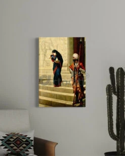 Sairandhri By Raja Ravi Varma Famous Canvas Painting(Sairandhri By Raja Ravi Varma Famous Canvas Painting) -Artociti Sale Store sairandhri by raja ravi varma famous canvas painting verma 677