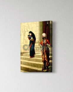 Sairandhri By Raja Ravi Varma Famous Canvas Painting(Sairandhri By Raja Ravi Varma Famous Canvas Painting) -Artociti Sale Store sairandhri by raja ravi varma famous canvas painting verma 861