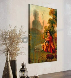 Savitri Pleading With Yama For Satyavan’s Life By Raja Ravi Varma Famous Canvas Painting(Savitri Pleading With Yama For Her Husband Satyavans Life By Raja Ravi Varma Famous Canvas Painting) -Artociti Sale Store savitri pleading with yama for satyavans life by raja ravi varma famous canvas painting verma 596