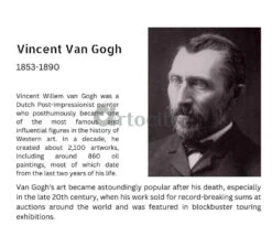 Self Portrait By Vincent Van Gogh Large Size Canvas Painting(Self Portrait By Vincent Van Gogh Large Size 22x28 Inches Canvas Painting High Quality Giclee Print Ready To Hang) -Artociti Sale Store self portrait by vincent van gogh large size canvas painting 22x28 inch 897