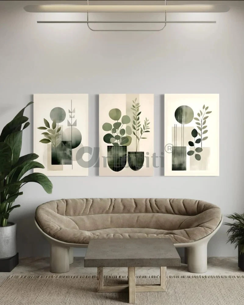 Set Of 3 Minimalist Geometric Floral Boho Chic Canvas Print(Set Of 3 Minimalist Geometric Floral Boho Chic Canvas Print) 3 Set Of 3 Minimalist Geometric Floral Boho Chic Canvas Print(Set Of 3 Minimalist Geometric Floral Boho Chic Canvas Print)