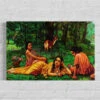 Shakuntala Patra Lekhan By Raja Ravi Varma - Famous Canvas Painting(Shakuntala Patra Lekhan By Raja Ravi Varma Famous Canvas Painting) 2 Shakuntala Patra Lekhan By Raja Ravi Varma - Famous Canvas Painting(Shakuntala Patra Lekhan By Raja Ravi Varma Famous Canvas Painting) -Artociti Sale Store shakuntala patra lekhan by raja ravi varma famous canvas painting 24x16 inches verma 308
