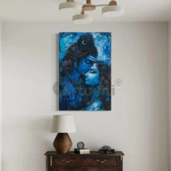Shiva Shakti Canvas Giclee Print(Shiva Shakti Canvas Giclee Print Divine Power Unleashed Shiv Parvati) -Artociti Sale Store shiva shakti canvas giclee print 18x12 inch 348