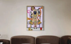 Shreenath Ji PichwaiCanvas Giclee Print Traditional Art 24x16 & 30x20(Multicolor Lord Shreenath Ji Pichwai Canvas Giclee Print Traditional Art Masterpiece In 24x16 30x20 Inche) -Artociti Sale Store shreenath ji pichwai canvas giclee print traditional art 24x16 30x20 720