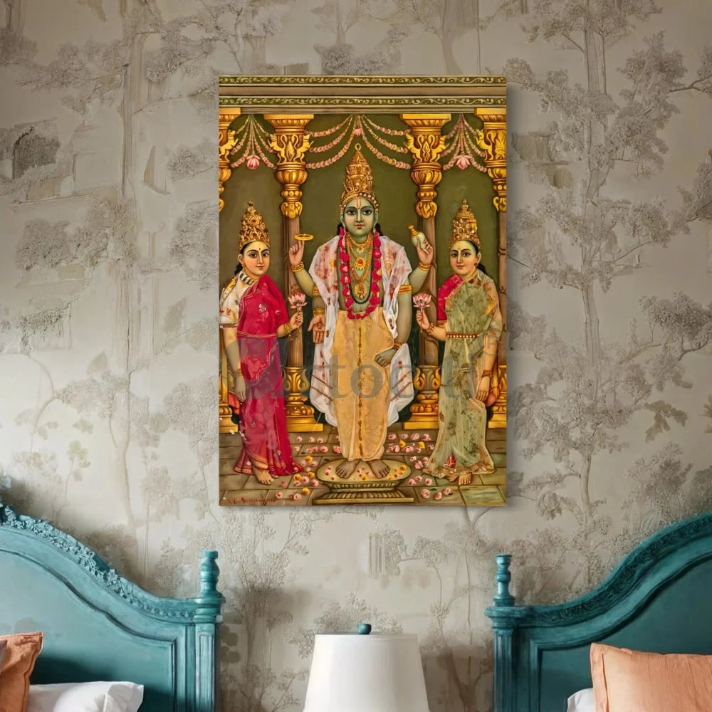 Sri Venkatesa Perumal By Raja Ravi VarmSri Venkatesa Perumal By Raja Ravi Varma Canvas Giclee Print A Canvas Giclee Print | Thirumalai(Sri Venkatesa Perumal By Raja Ravi Varma Canvas Giclee Print Thirumalai) 6 Sri Venkatesa Perumal By Raja Ravi VarmSri Venkatesa Perumal By Raja Ravi Varma Canvas Giclee Print A Canvas Giclee Print | Thirumalai(Sri Venkatesa Perumal By Raja Ravi Varma Canvas Giclee Print Thirumalai) - Image 4