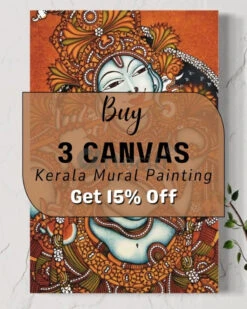 Super Bundle Buy 3 Kerala Mural Paintings Get 15% Off(Super Bundle Buy 3 Kerala Mural Paintings Get 15 Off)