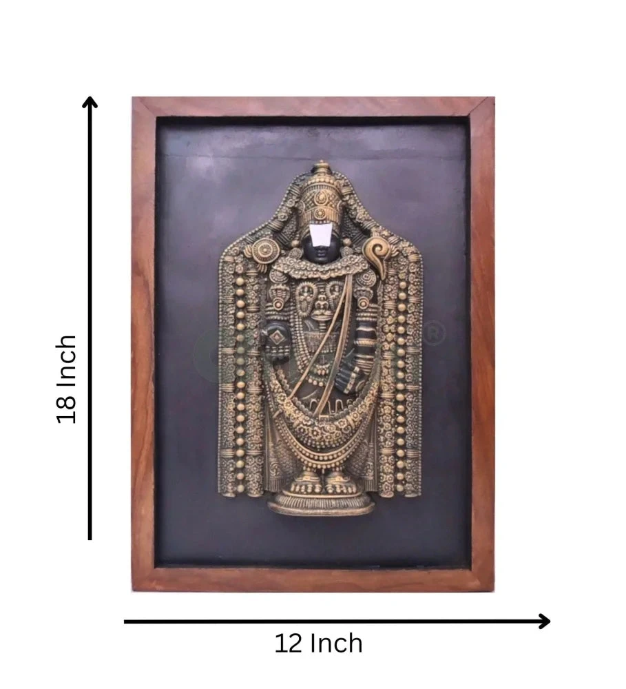 Tirupati Balaji 3D Relief Mural Wall Hanging In Size 18X12 Inches(Tirupati Balaji 3d Relief Mural Wall Hanging In Size 18x12 Inches) 5 Tirupati Balaji 3D Relief Mural Wall Hanging In Size 18X12 Inches(Tirupati Balaji 3d Relief Mural Wall Hanging In Size 18x12 Inches) - Image 4