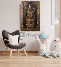 Tirupati Balaji With Goddess Lakshmi 3D Wall Art Relief Mural(Tirupati Balaji 3d Wall Art Relief Mural Spiritual Wall Art Unique Wall Decor) 25 Tirupati Balaji With Goddess Lakshmi 3D Wall Art Relief Mural(Tirupati Balaji 3d Wall Art Relief Mural Spiritual Wall Art Unique Wall Decor) -Artociti Sale Store tirupati balaji with goddess lakshmi 3d wall art relief mural 330