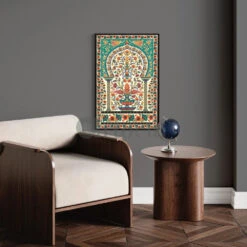 Tree Of Life Persian Wall Art Canvas Print(Eternal Elegance Tree Of Life Persian Wall Art Canvas Print Timeless Beauty For Your Space) -Artociti Sale Store tree of life persian wall art canvas print 852