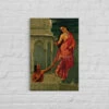 Urvashi Abandons Pururavas By Raja Ravi Varma - Famous Canvas Painting(Urvashi Abandons Pururavas By Raja Ravi Varma Famous Canvas Painting) -Artociti Sale Store urvashi abandons pururavas by raja ravi varma famous canvas painting 12x18 inches verma 879