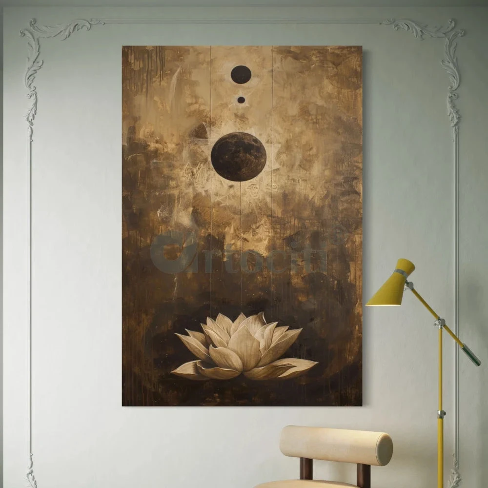 Vaishvanara 1 Art Canvas Giclee Print Modern Abstract Painting(Vaishvanara 1 Stunning Art Canvas Giclee Print Transform Your Space) 4 Vaishvanara 1 Art Canvas Giclee Print Modern Abstract Painting(Vaishvanara 1 Stunning Art Canvas Giclee Print Transform Your Space) - Image 2