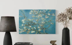 Water Lilies By Vincent Van Gogh Canvas Painting(Water Lilies By Vincent Van Gogh Large Size 28x22 Inches Canvas Painting Ready To Hang) -Artociti Sale Store water lilies by vincent van gogh canvas painting 24x16 inches 278