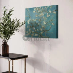 Water Lilies By Vincent Van Gogh Canvas Painting(Water Lilies By Vincent Van Gogh Large Size 28x22 Inches Canvas Painting Ready To Hang) -Artociti Sale Store water lilies by vincent van gogh canvas painting 732