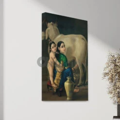 Yashoda And Krishna By Raja Ravi Varma Canvas Painting(Yashoda And Krishna By Raja Ravi Varma Famous Canvas Painting) 12 Yashoda And Krishna By Raja Ravi Varma Canvas Painting(Yashoda And Krishna By Raja Ravi Varma Famous Canvas Painting) -Artociti Sale Store yashoda and krishna by raja ravi varma canvas painting 244